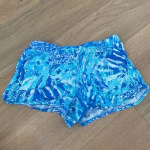 Lilly Pulitzer Girls Pull On Shorts Size 12-14